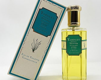 Vintage Yardley Imperial Vetyver Eau De Toilette: 1996 Natural