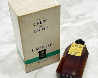 Vintage Crepe De Chine Perfume by F. Millot (1925) - 30ml - Etsy