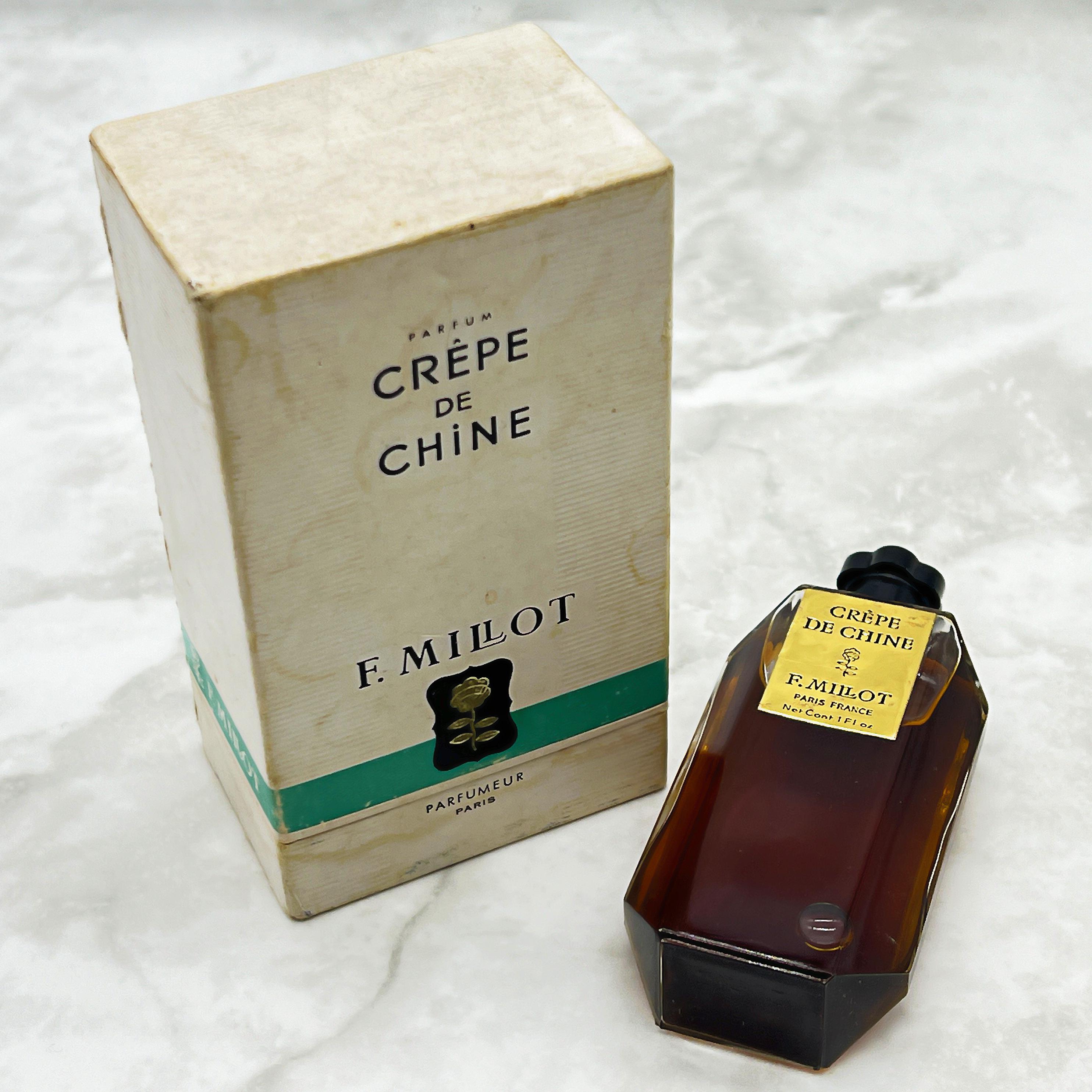 F. Millot のヴィンテージ クレープ デ シン香水 (1925) - 30ml - Etsy