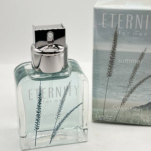 Eternity for men summer by Calvin Klein Limited Edition Eau de Toilette 100ml/3.4 fl.oz. Natural Spray Boxed Sealed