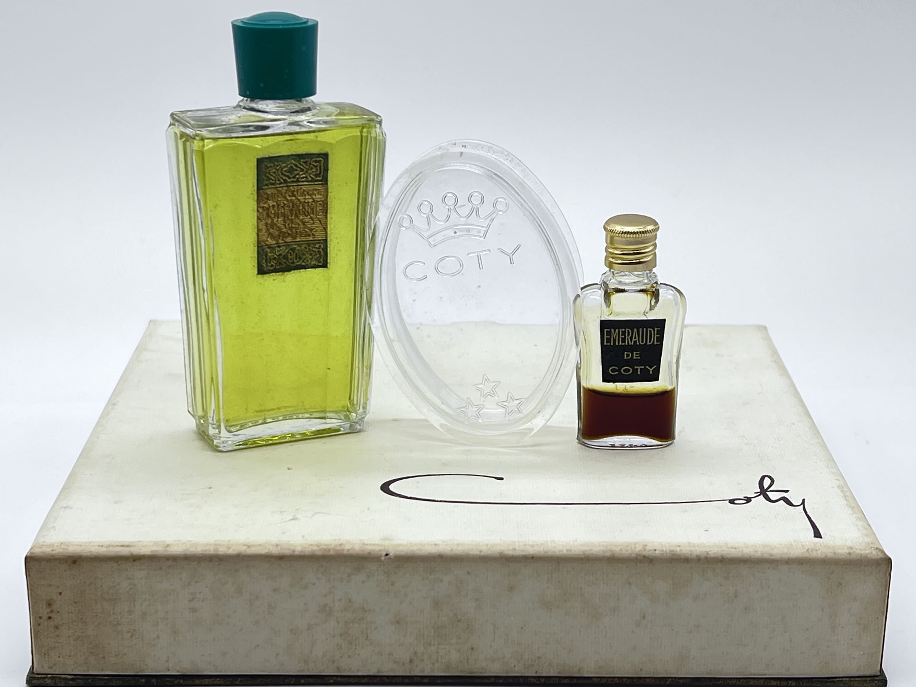 ヴィンテージ エメロード ドゥ コティ フレグランス キャスケット