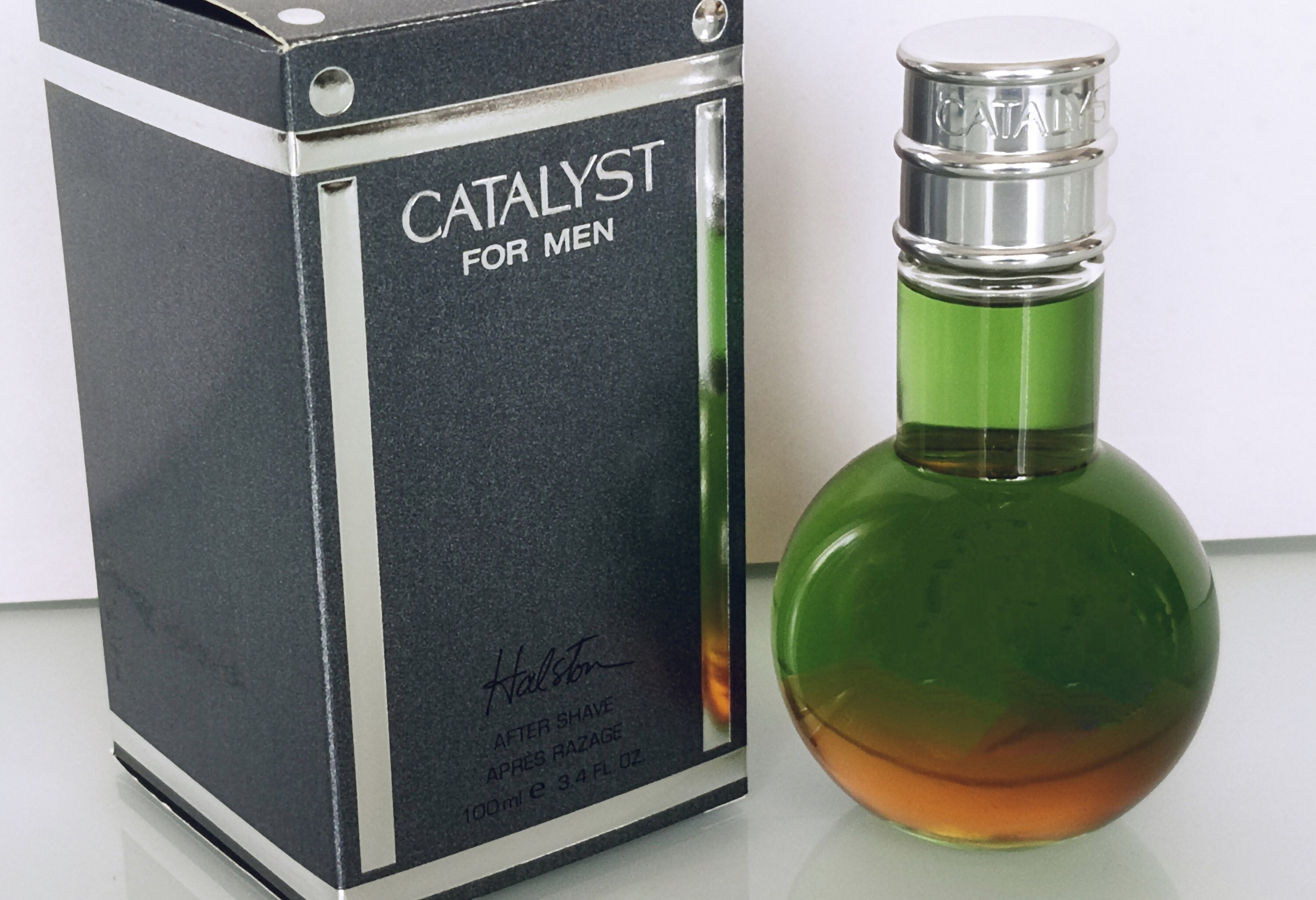 CATALYST by Halston Men s Aftershave 3.4 oz. 95 FULL