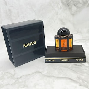 Armani Classic (1982) by Giorgio Armani, Pure Perfume/Extrait 15ml/1/2 fl.oz. Original Case, Rare,Vintage Women&#39;s Fragrance, Gift Idea