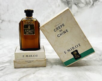 Vintage Crepe De Chine Perfume by F. Millot (1925) - 30ml - Etsy