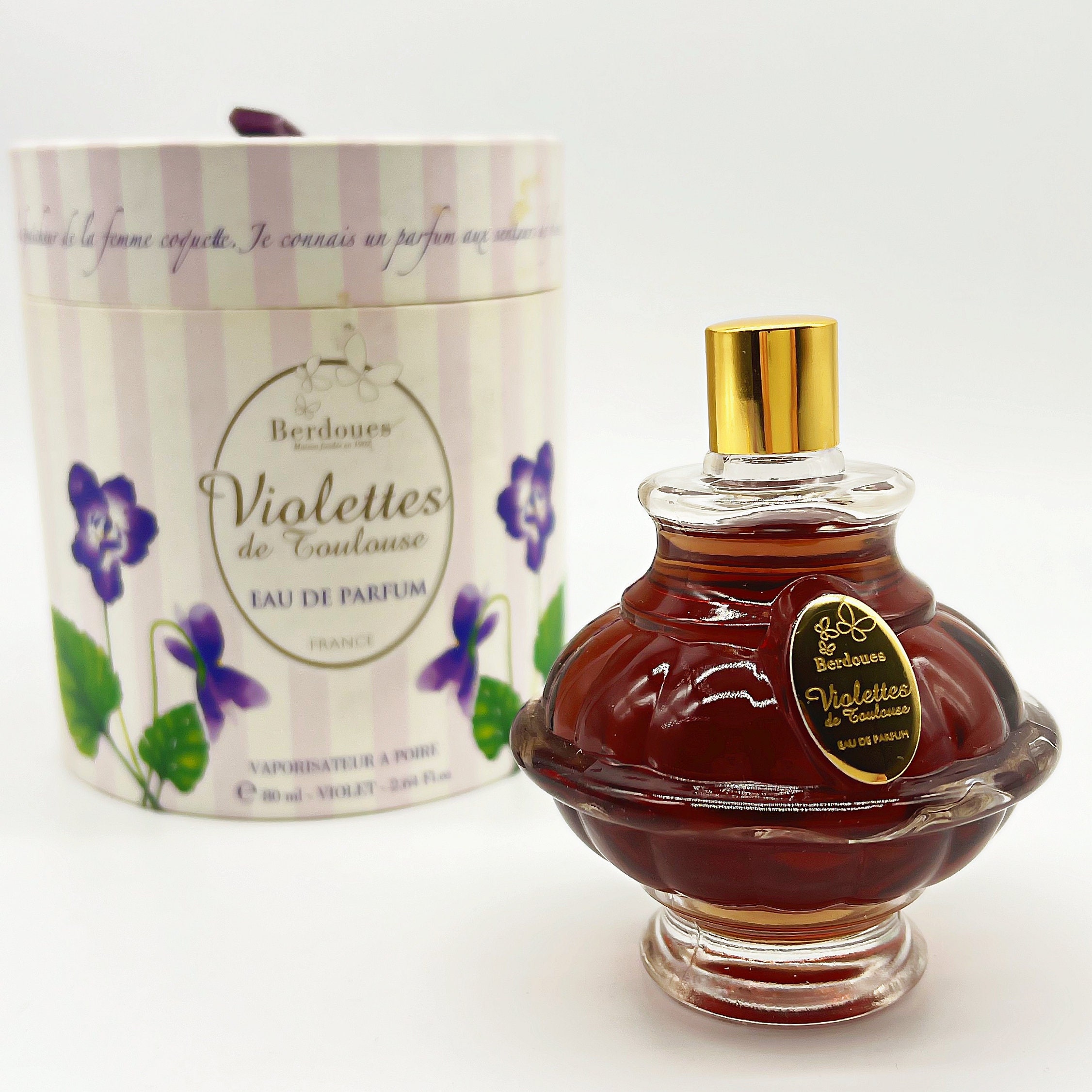 Vintage Violettes De Toulouse Berdoues Eau De Parfum (1936) - 80ml