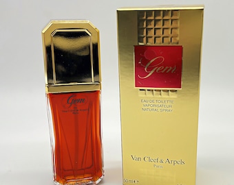 Gem (1987) Van Cleef & Arpels Eau de Toilette 50 ml/1,6 fl.oz. Natürliches Spray Waomen's Fragrance Boxed