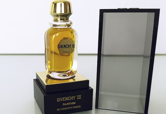 Vintage givenchy III Parfum extrait 1 4 Fl.oz 7 5 Ml Sealed Women s Perfum Pre Bar Code 70s Etsy Canada