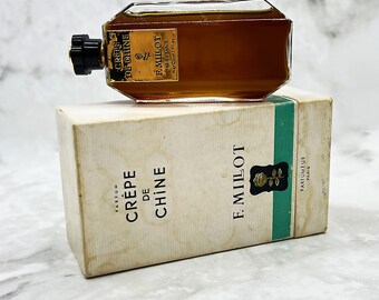 廉くん。専用　F. MILLOT CRÊPE DE CHINE 1oz 30ml F. Millot のヴィンテージ クレープ デ シン香水 (1925) - 30ml - Etsy