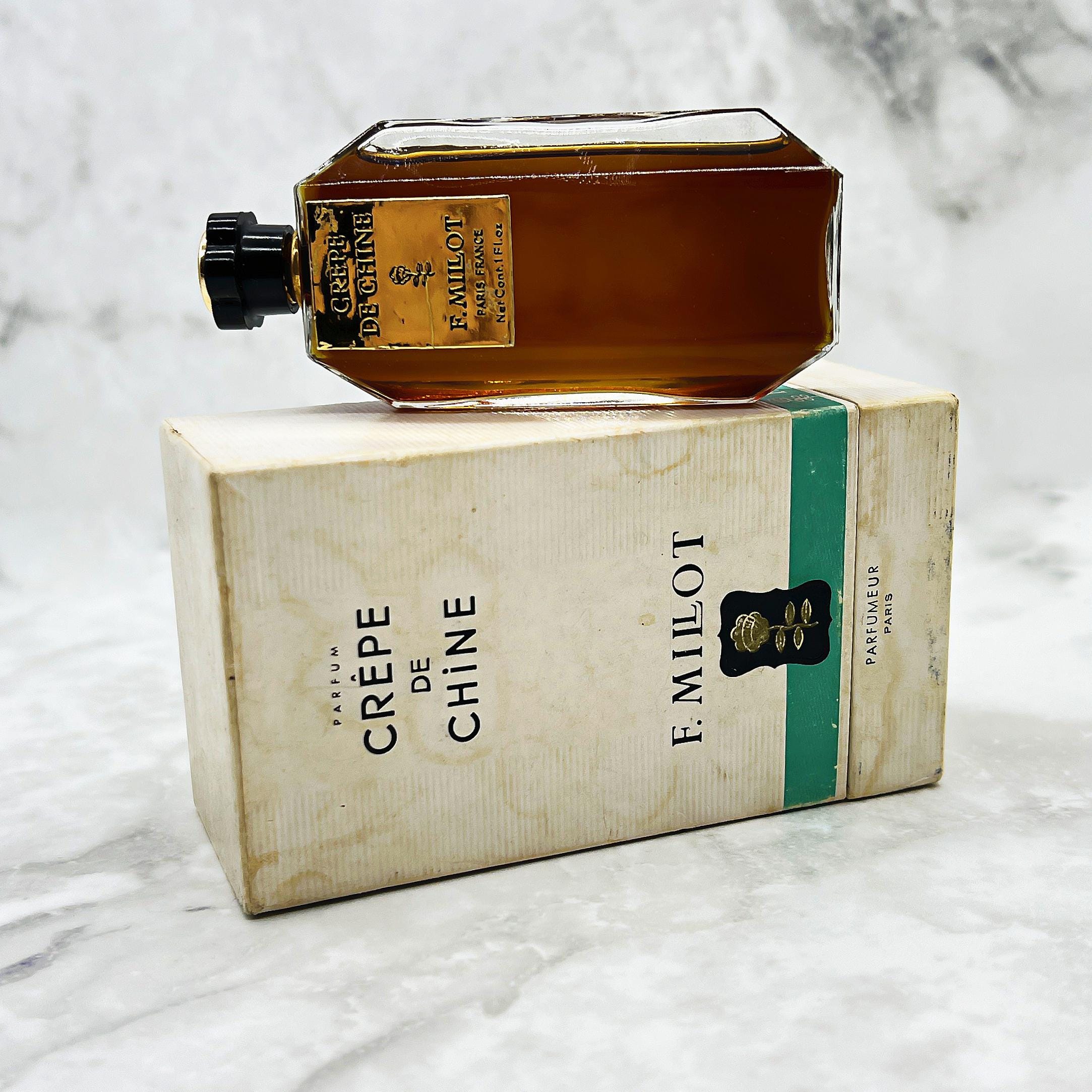 Vintage Crepe De Chine Perfume by F. Millot (1925) - 30ml - Etsy