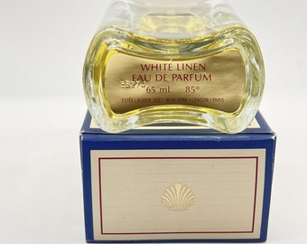 White Linen (1978) Estee Lauder Eau de Parfum 65 ml/2.2 fl.oz Splash (Not Spray) Stored in Original Box Never Opened