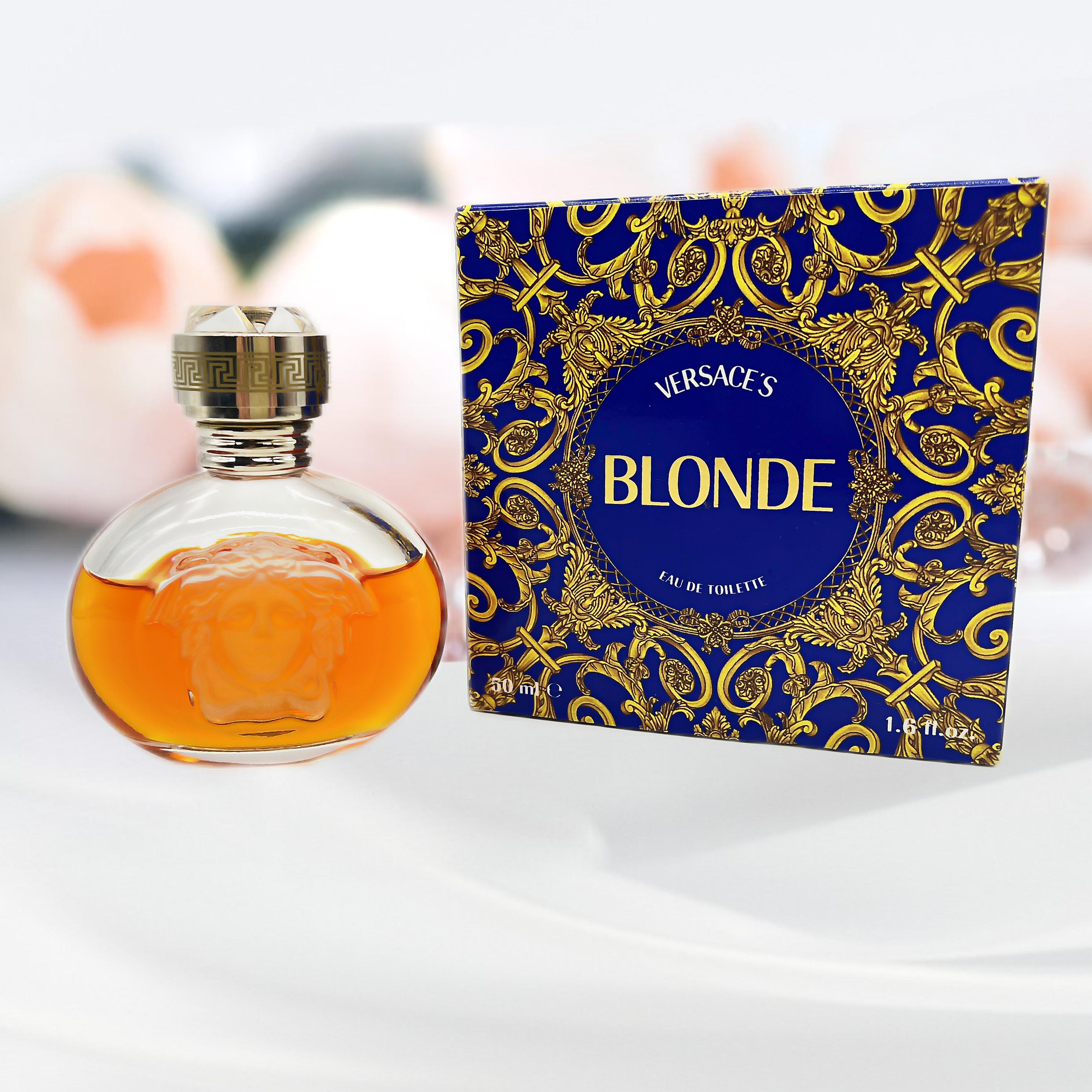 Vintage Versace Blonde Eau De Toilette (1995) - 70% Full - Etsy