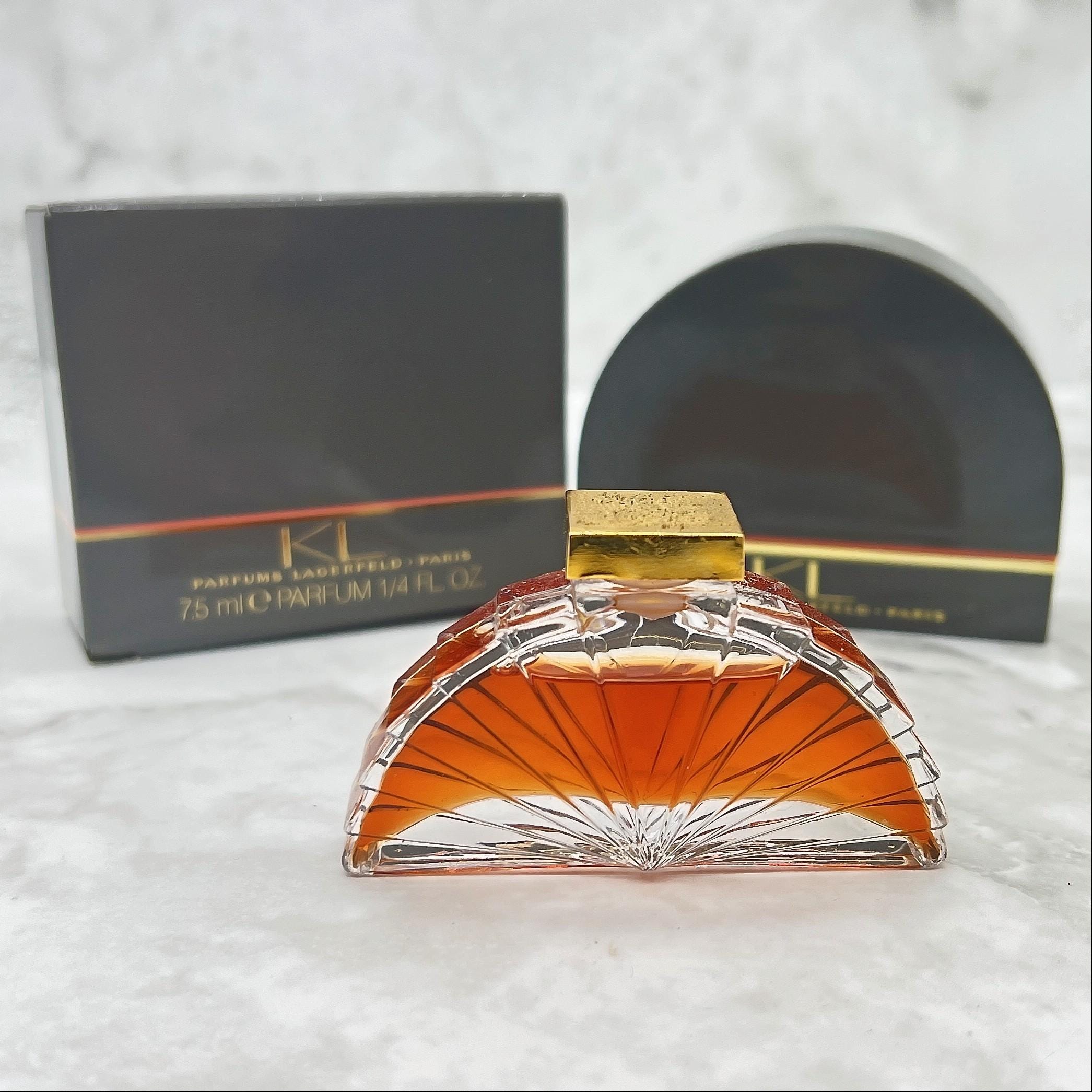 Vintage KL Karl Lagerfeld Pure Parfum: 1982 Women's Fragrance