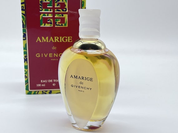 GIVENCHY AMARIGE アマリージュ EDT ヴィンテージ 廃盤 Vintage Amarige Givenchy Eau De Toilette (splash, 100ml) - Etsy