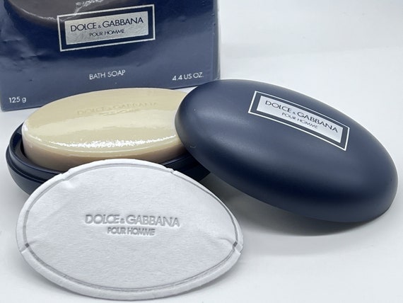 Dolce & Gabbana pour Homme perfumed soap 125 gr/4.4 US oz. Stored in the Original Hard Case