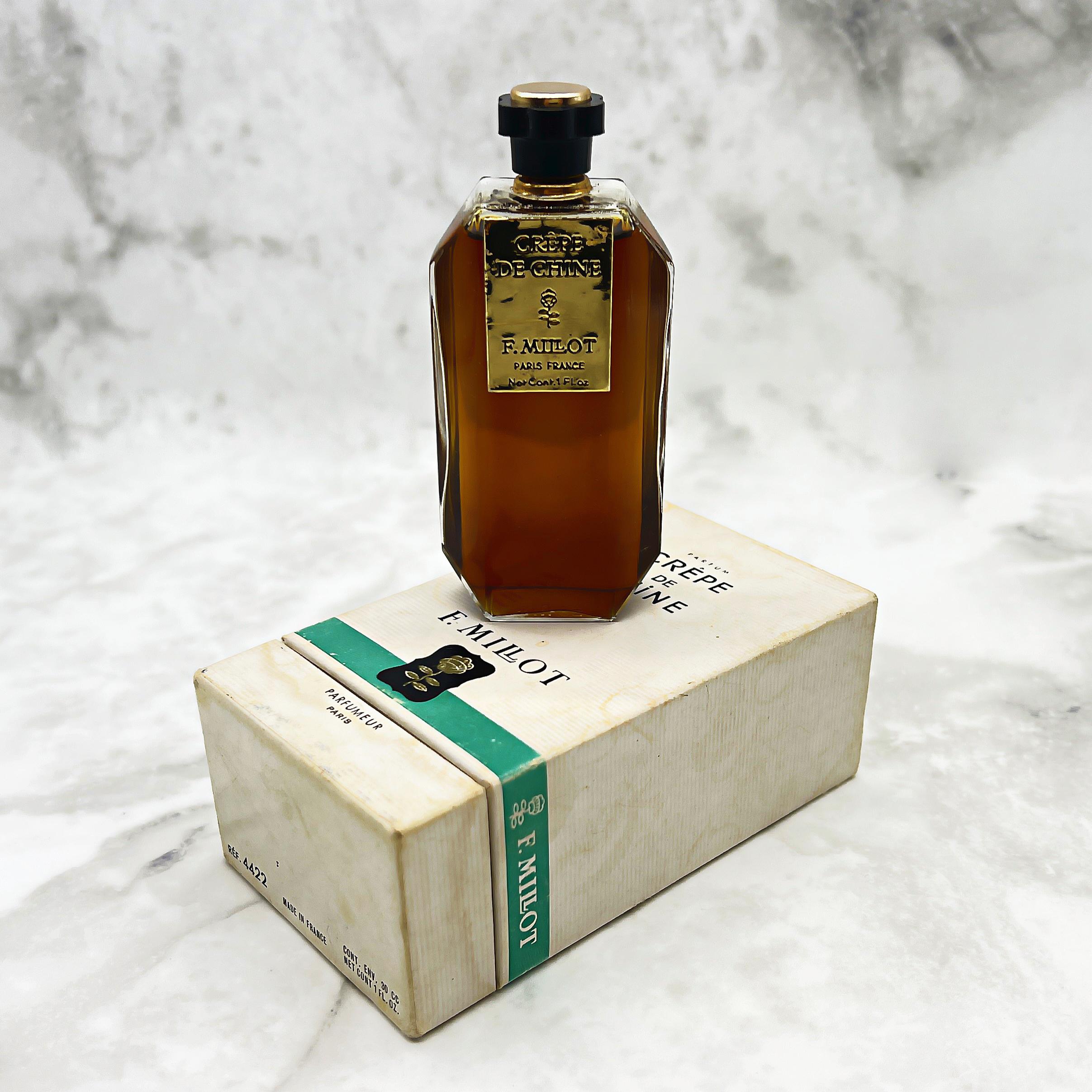 Vintage Crepe De Chine Perfume by F. Millot (1925) - 30ml - Etsy