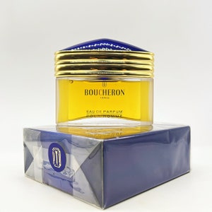 Boucheron Pour Homme (1989) Eau de Parfum 75 ml/2,5 fl.oz. Spritzschutz (nicht Spray) Nie geöffnet Nie benutzt versiegelt
