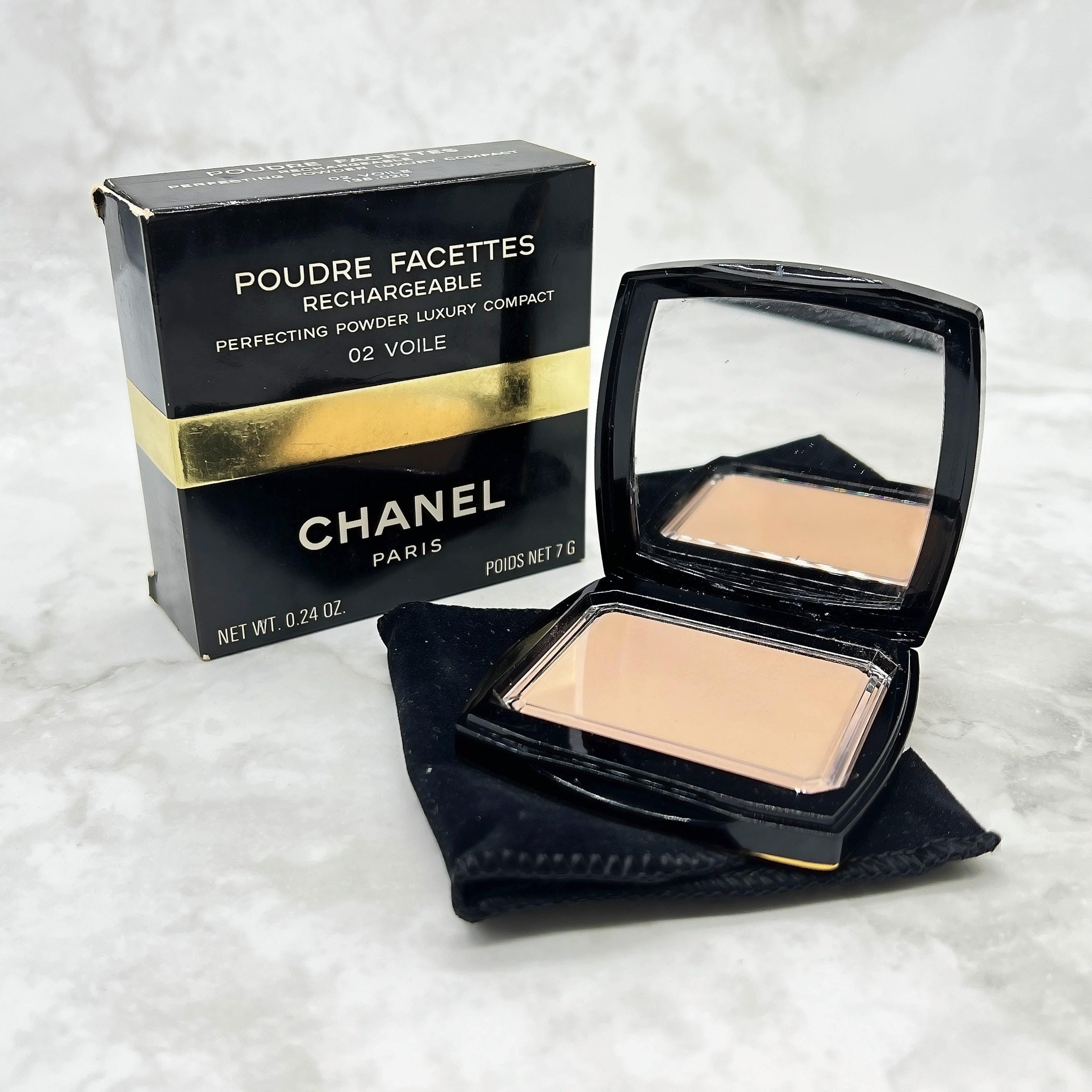 CHANEL, Perfecting Powder, Luxury Refillable Face Powder, Vintage