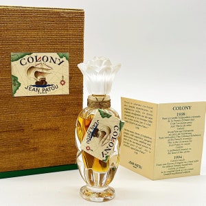 Colony (1938) Jean Patou Pure Perfume/Extrait Crystal Bottle in Limited Edition 30 ml/1 fl.oz. Simply Pefect.