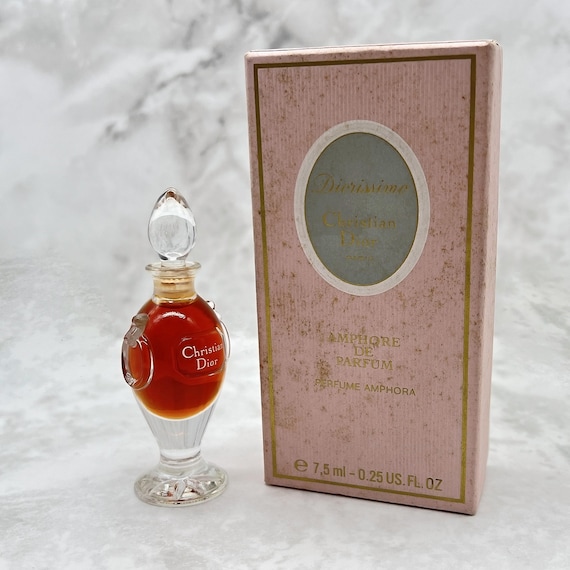 Vintage Diorissimo Perfume: Christian Dior Extrait, Amphora Bottle