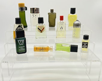 ヴィンテージミニチュアメンズ香水コレクション：90年代のデザイナーの