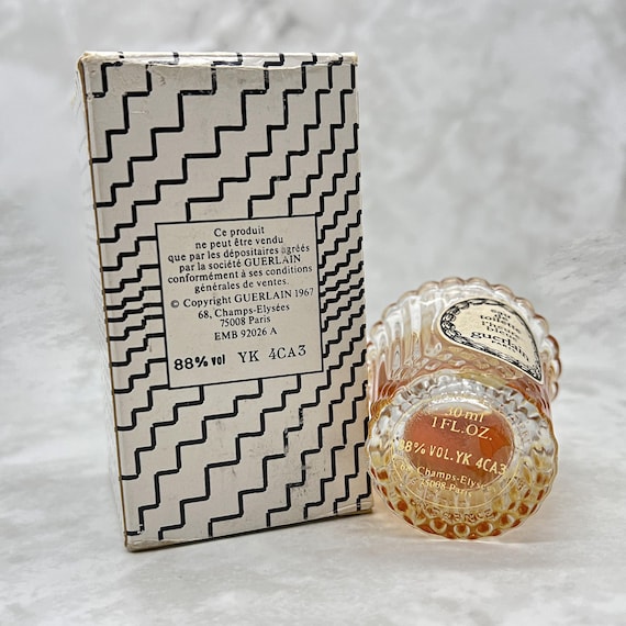 ヴィンテージ ゲラン ルール ブルー オードトワレ、ルイ 16 世 ボトル