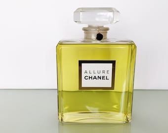 Factice Allure by Chanel Paris Dummy Giant Display Bottle 27 cm 10 1/2  No Perfume Inside