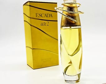 Escada Acte 2 Eau De Parfum (1995) - Vintage Women's Fragrance - Etsy
