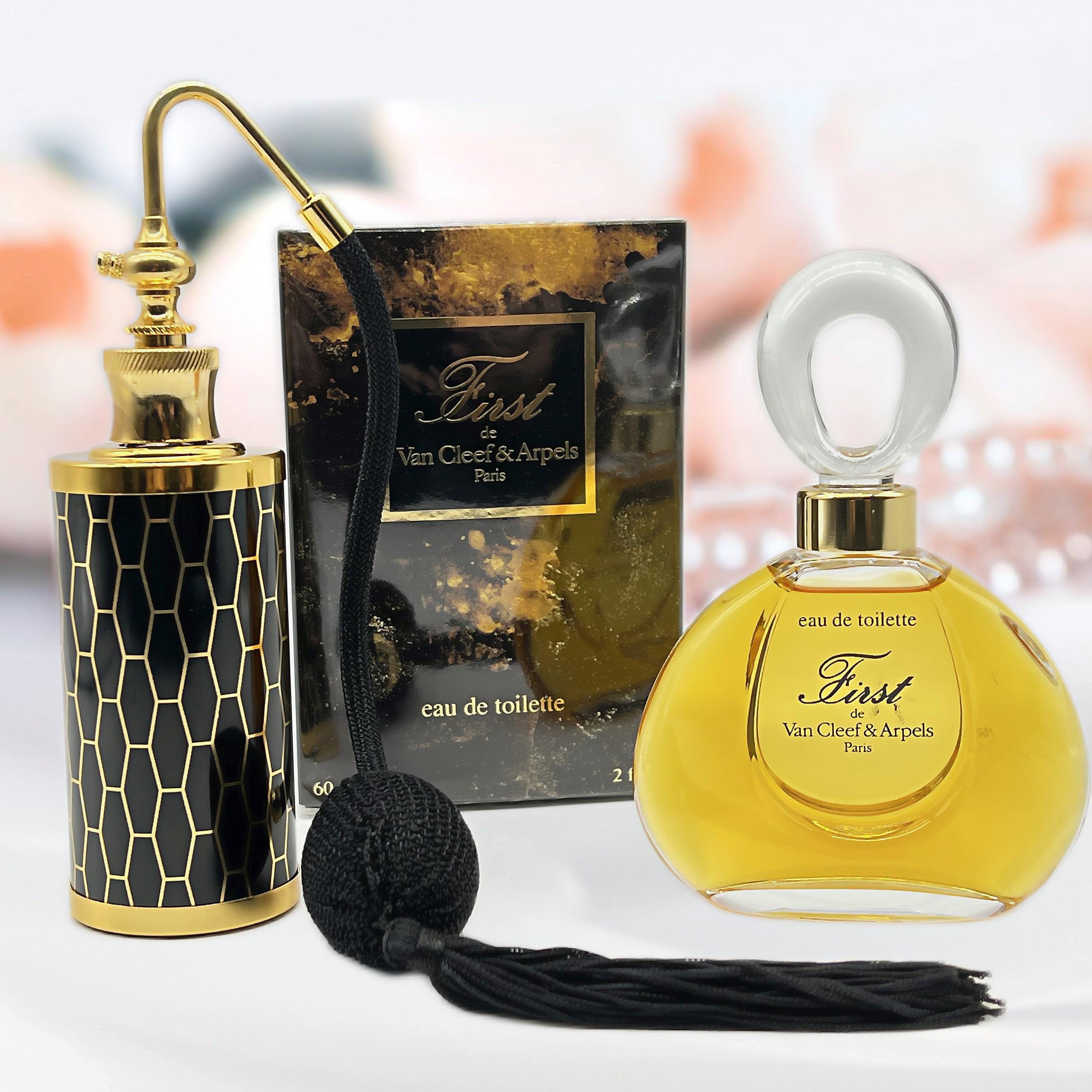 Vintage First Van Cleef & Arpels Eau De Toilette Travel Set - Etsy