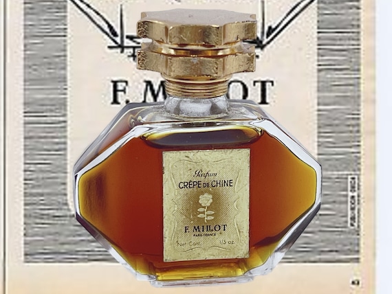 廉くん。専用　F. MILLOT CRÊPE DE CHINE 1oz 30ml F. Millot, Crêpe De Chine, 'chinese Silk', 30 Ml. or 1 Oz. Flacon