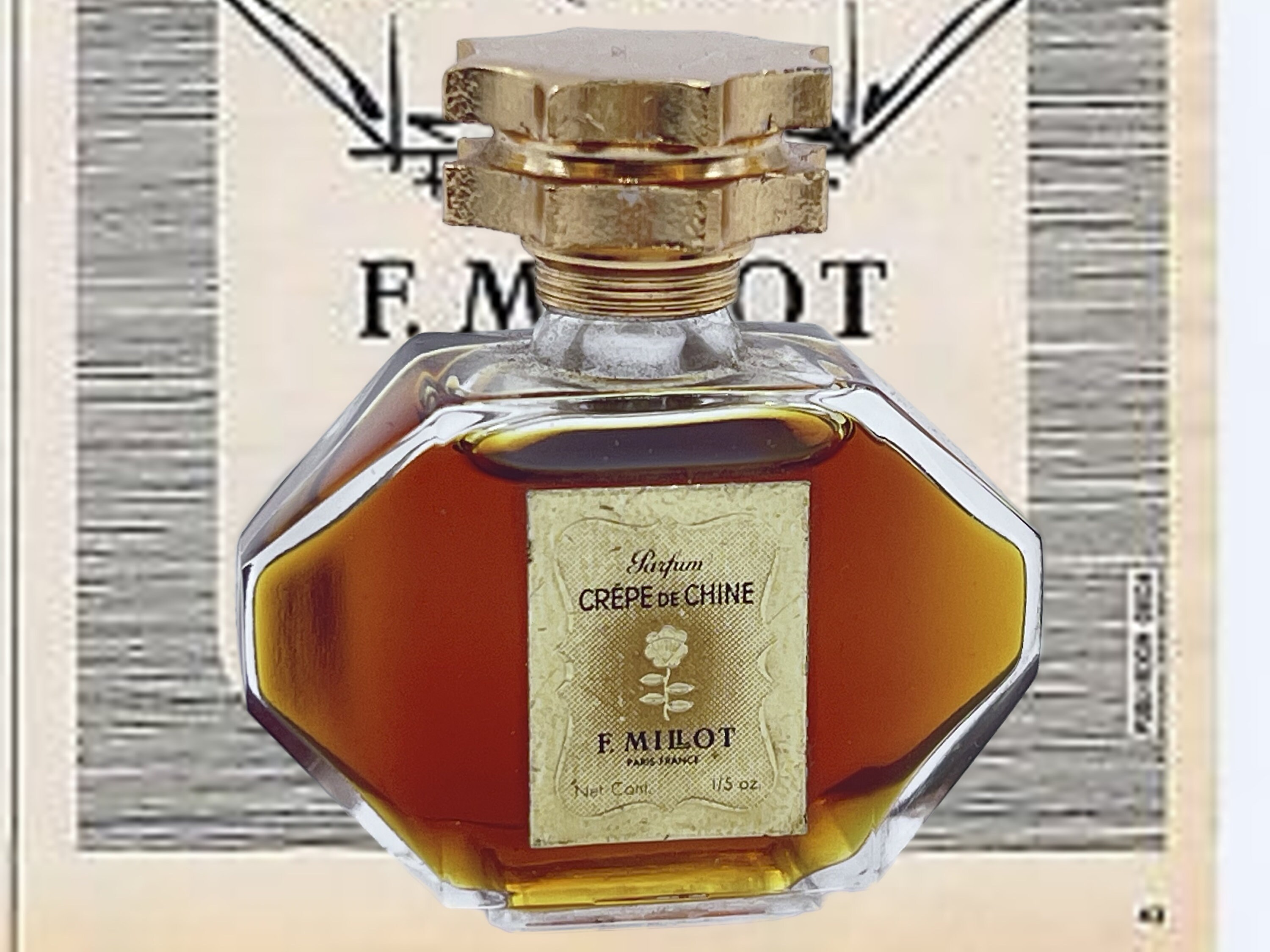 F.MILLOT CREPE DE CIINE 香水 15ml