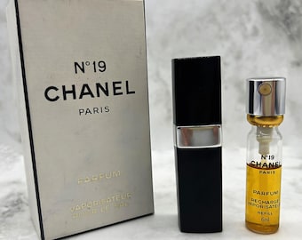 ヴィンテージ N 19 ピュア香水詰め替え「Pour le Sac」ナチュラル