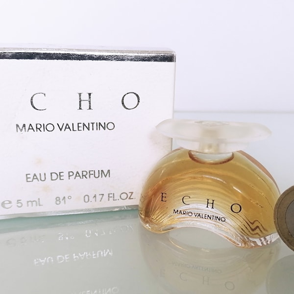 Miniature Echo Mario Valentino (1989) Eau de Parfum 5 ml / 0,17 fl.oz Vintage Mini Perfume in Box