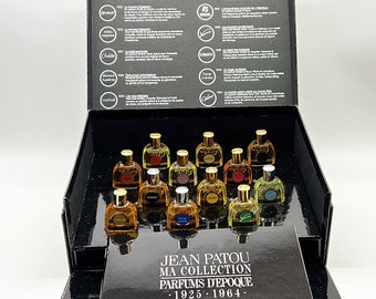 Vintage Jean Patou Mini Parfum Kollektion: 1925-1964 Parfums d'Epoque
