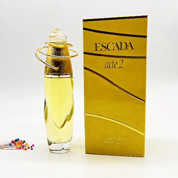 Escada Acte2 100ml ヴィンテージ Escada Acte 2 Eau de Parfum (1995) - Fragancia vintage para mujer