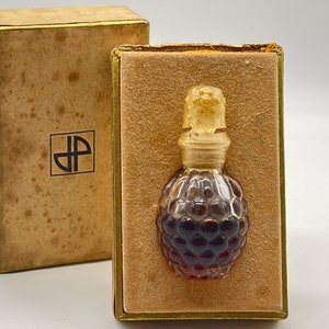 Jean Patou 30s/40s Pure Perfume/Extrait 7.5 ml/1/4 fl.oz. Flacone da collezione vintage estremamente raro