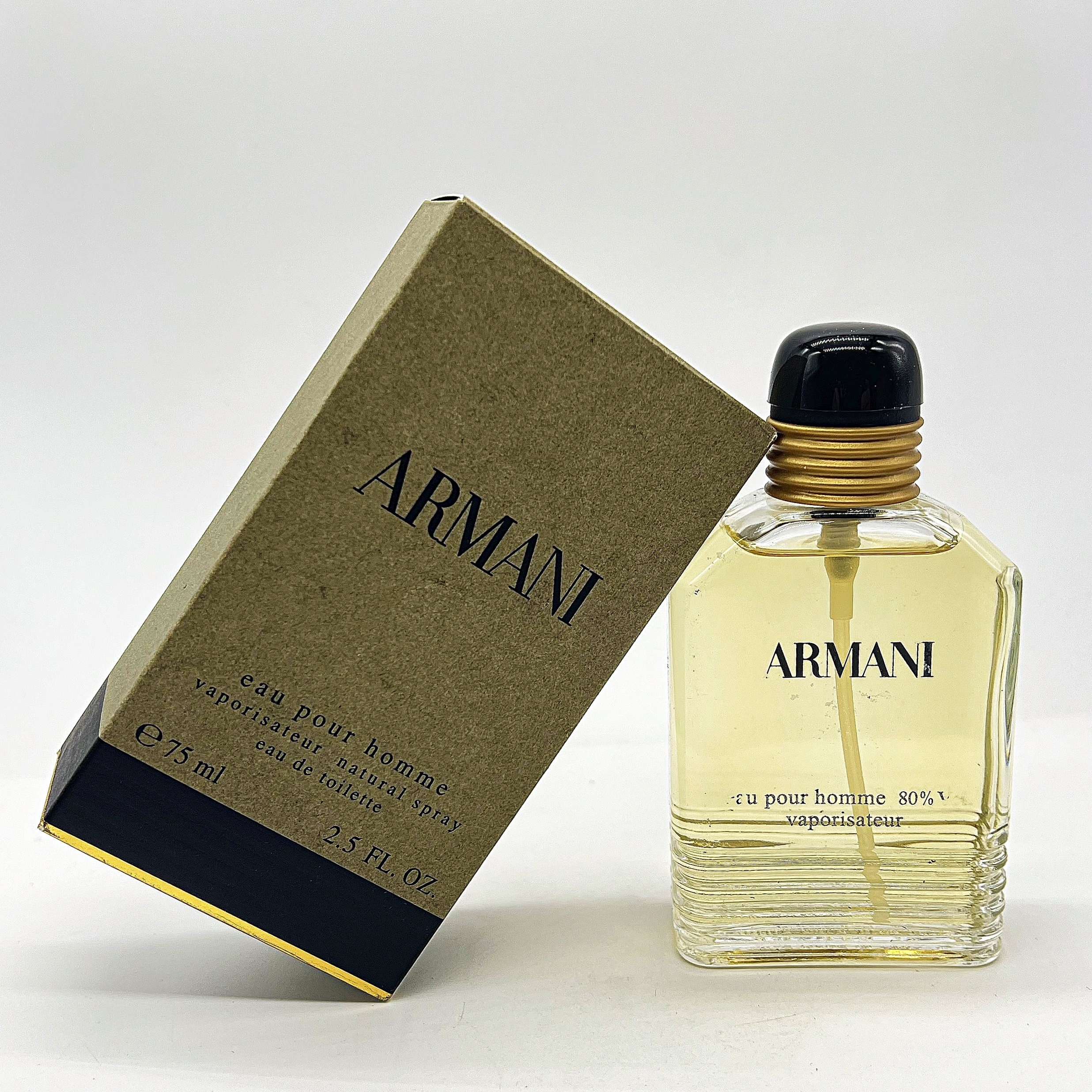 Eau Pour Homme (1984) Giorgio Armani, Eau De Toilette 75 Ml/2.5 Fl.oz.  Natural Spray. Absolutely Rare, Vintage - Etsy UK