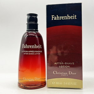 Fahrenheit (1988) After Shave Lotion 100 ml/3.4 fl.oz. Splash (not spray) New Boxed Never Opened, Never Used , Rare, Vintage