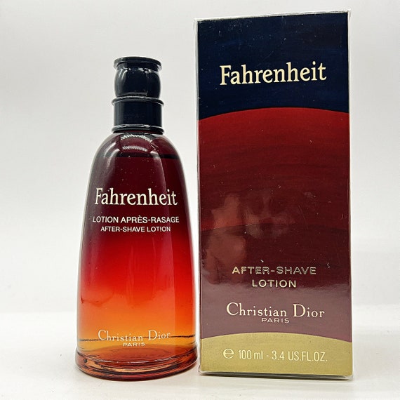 Buy Fahrenheit 1988 After Shave Lotion 100 Ml 3.4 Fl.oz. Splash not Spray New Boxed Never Opened Never Used Rare Vintage Online in India Etsy