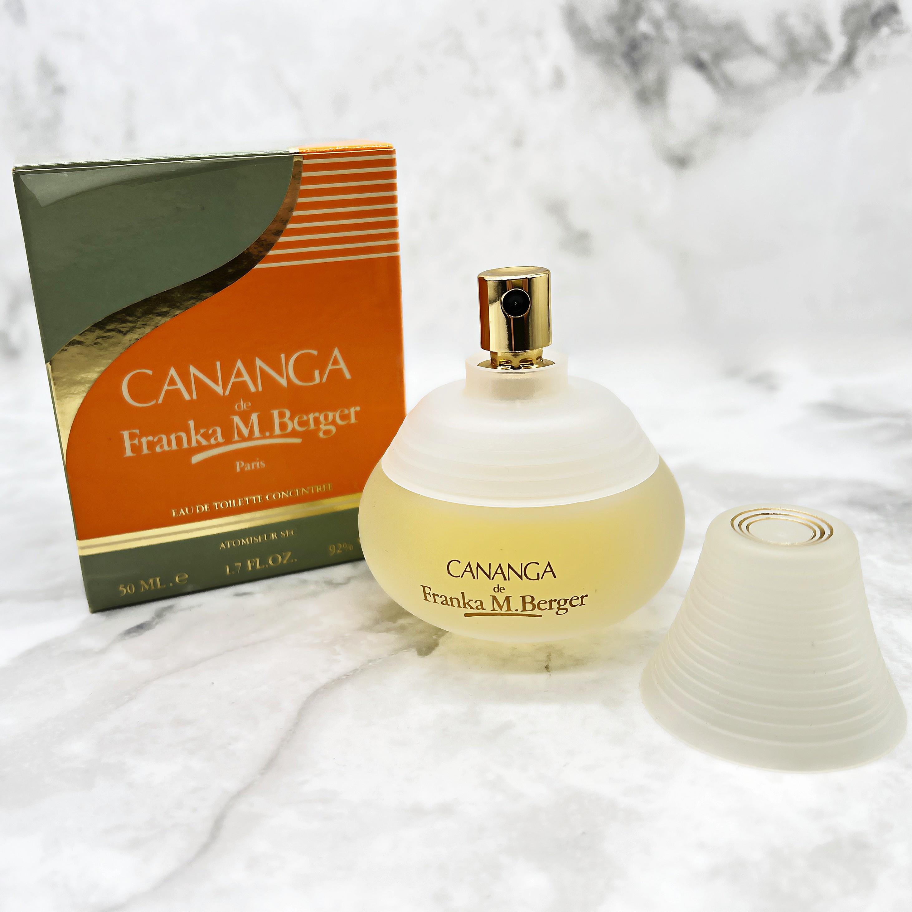 Vintage Cananga Eau De Toilette by Franka M. Berger (1.7 Fl.oz) - Etsy