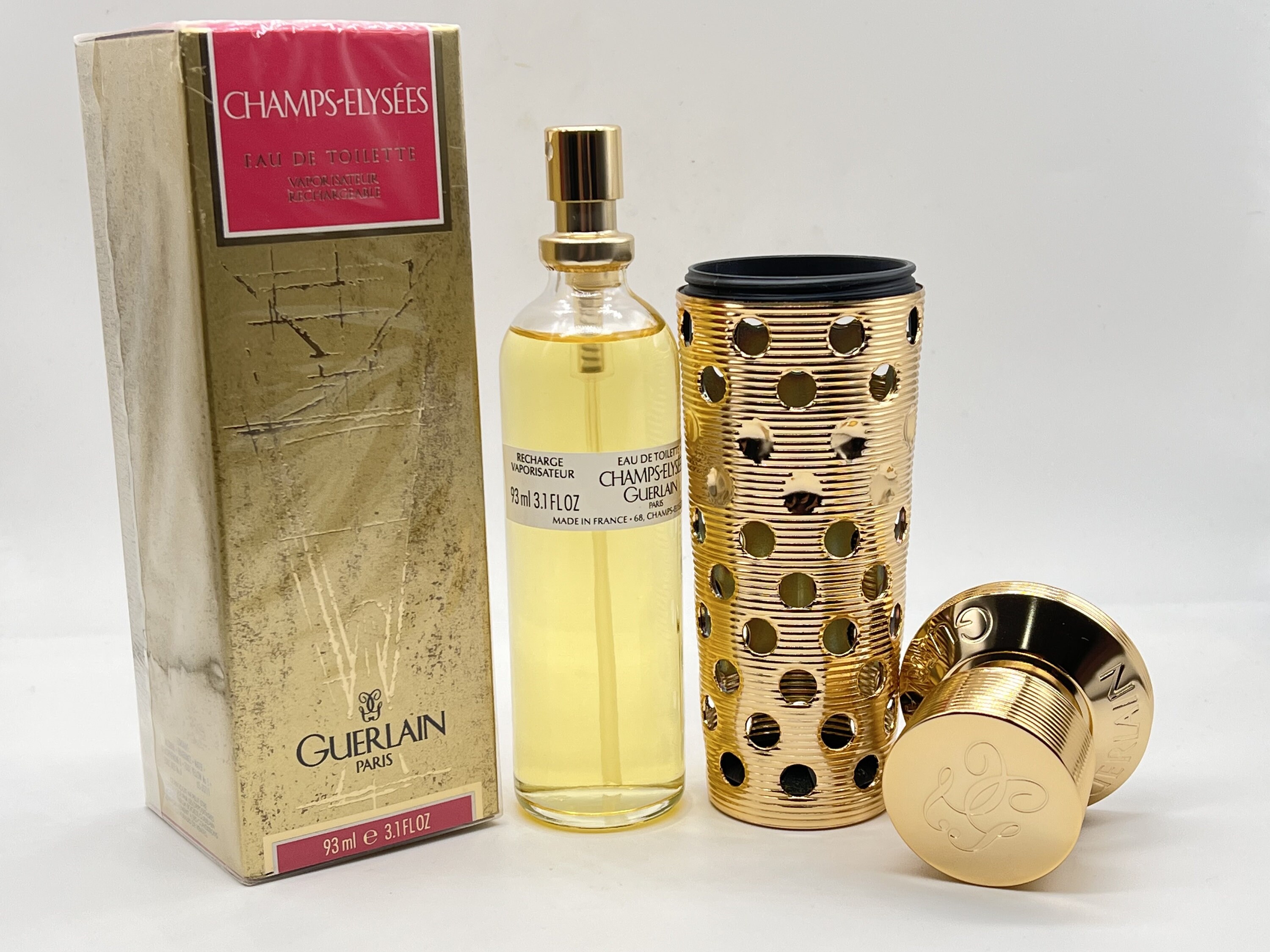 Vintage Champs Elysees Guerlain Eau De Toilette, 93 Ml Refillable