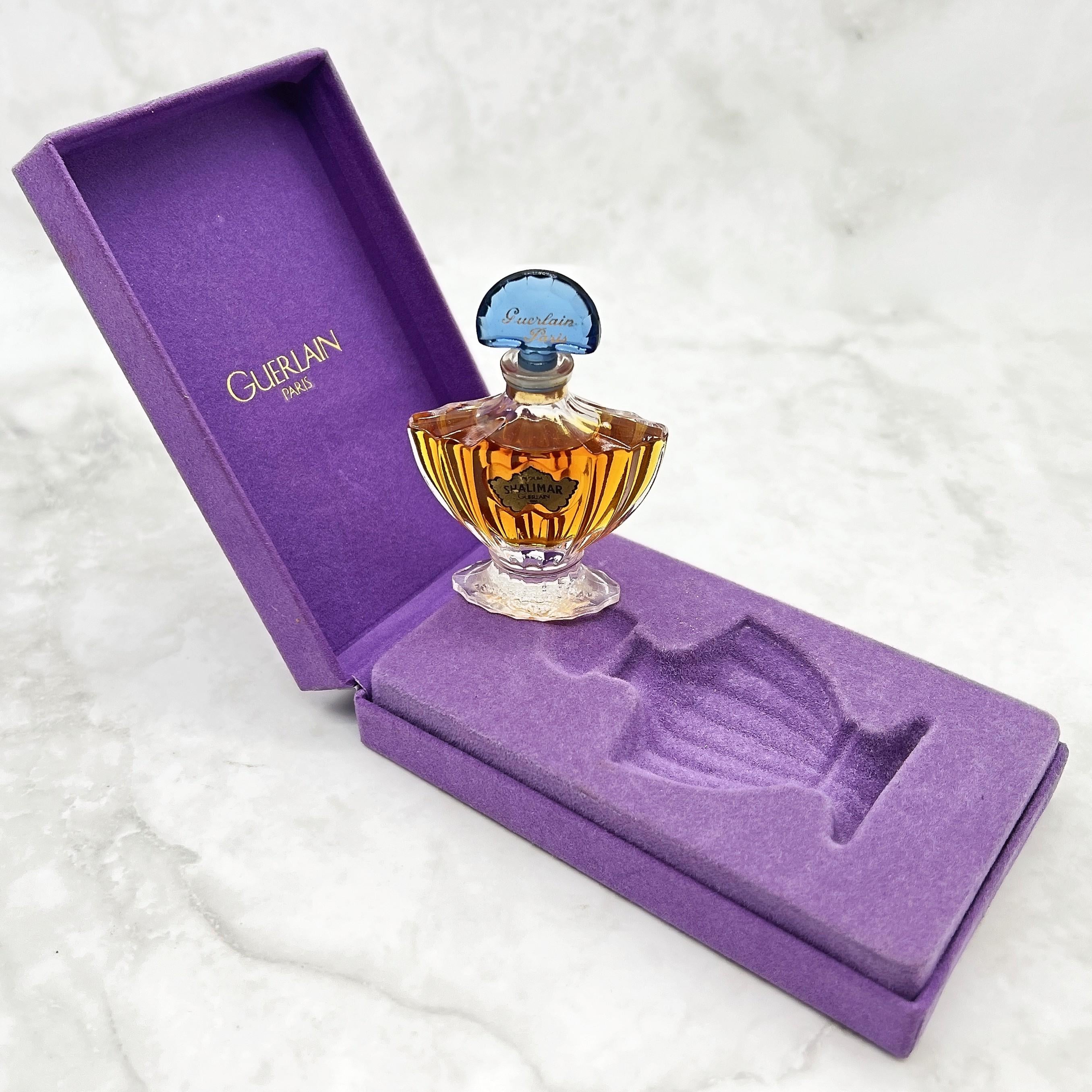 Vintage Shalimar Extrait by Guerlain: 7.5ml Unopened Perfume, Made