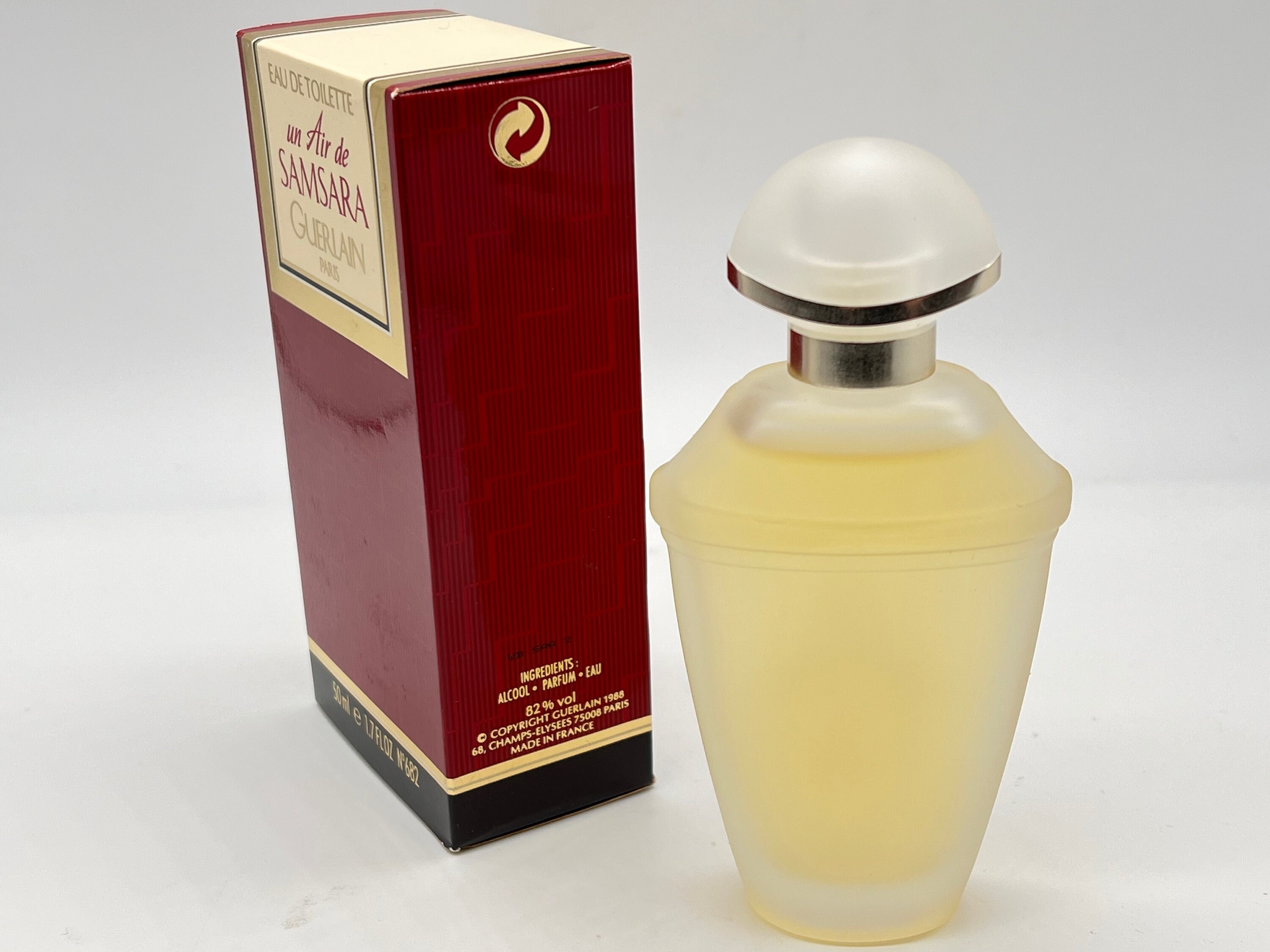 Vintage Guerlain Un Air De Samsara Eau De Toilette - 50ml Splash