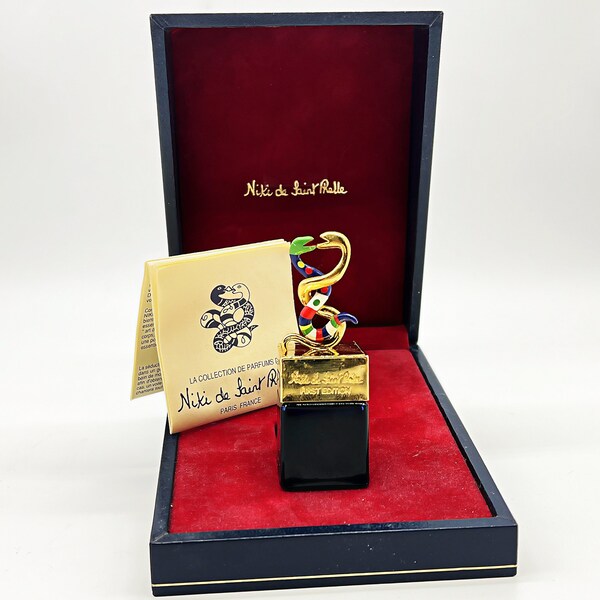 Niki de Saint Phalle First Edition (1982) Pure Perfume/Parfum 7,5 ml/1/4 fl.oz. Aufbewahrung in der Originaltasche, Geschenkidee, seltene Vintage