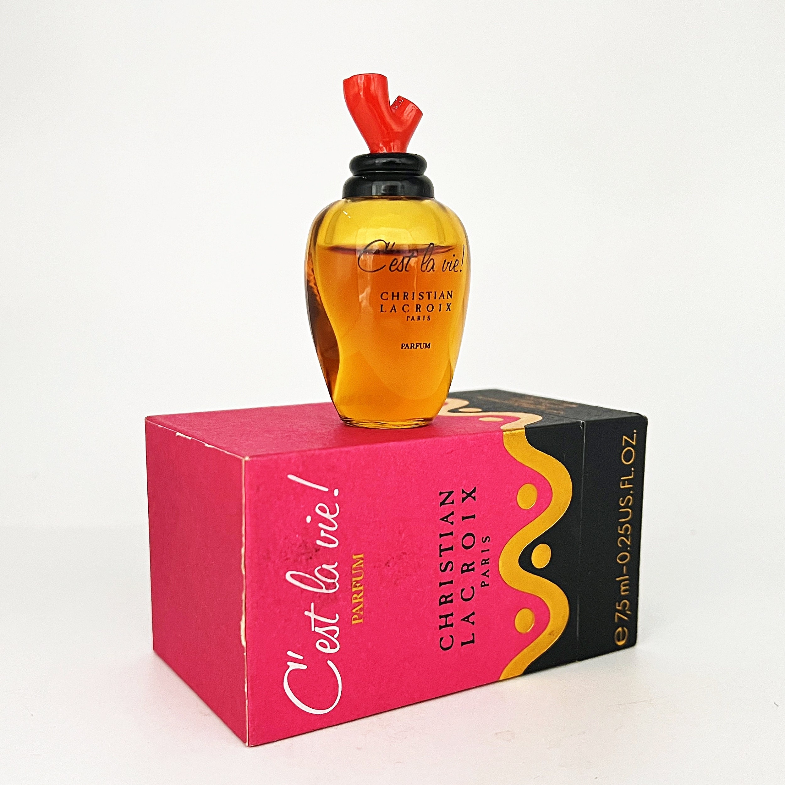 Vintage Christian Lacroix C'est La Vie Parfum (1990) - 7.5ml - Etsy