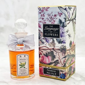 Penhaligon&#39;s « Primevère » anni &#39;80 30 ml/1 fl.oz. Acqua di colonia, Il linguaggio dei fiori, Sans spray, Profumo da donna, Profumo inglese, Idea regalo