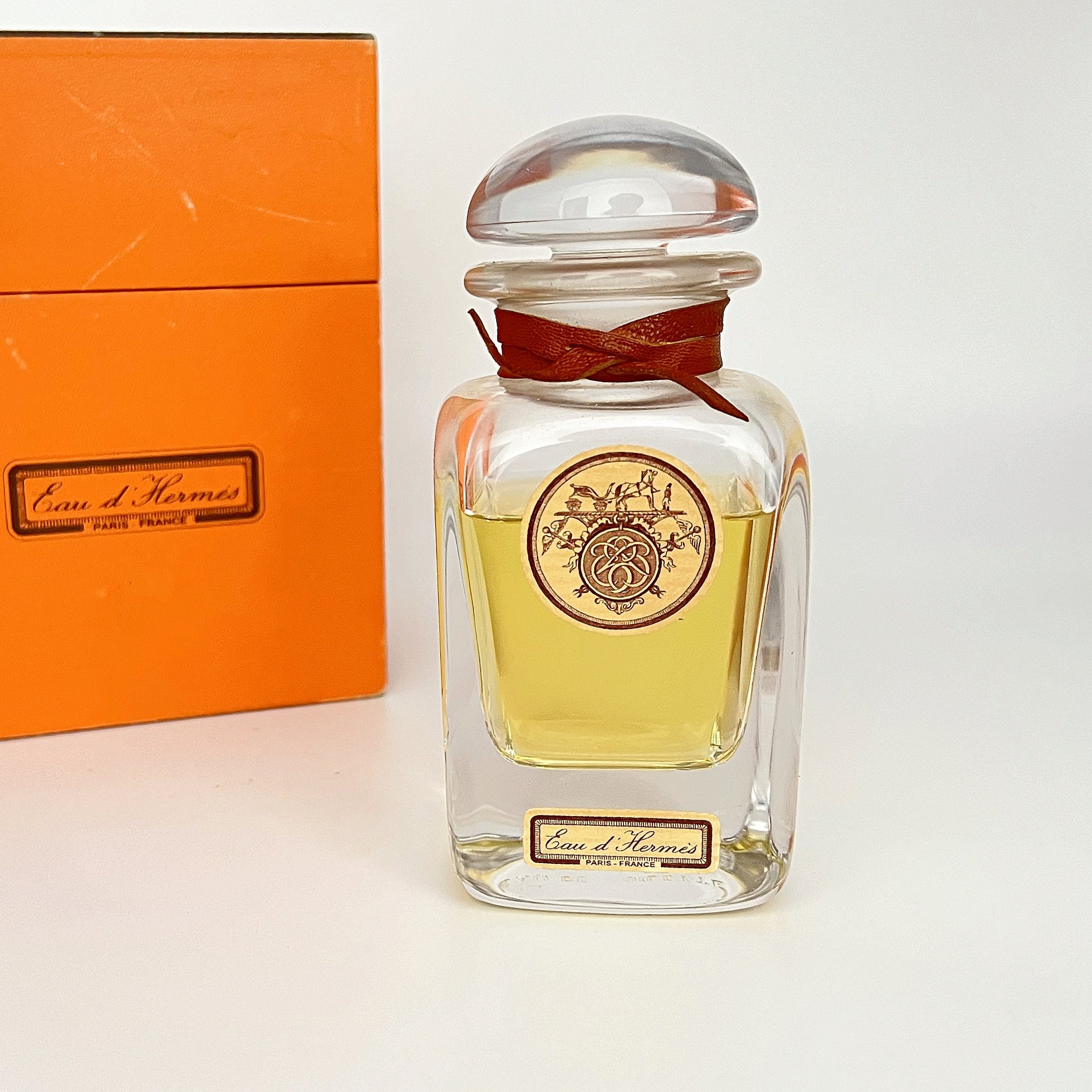 【希少品】Hermès Eau d’Hermès 200ml ヴィンテージ 香水 Vintage Eau D'hermes Eau De Toilette - 1950s Splash, Original Case