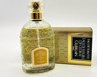 Vintage Guerlain Eau De Fleurs De Cedrat (1920) - Bees Bottle - Etsy