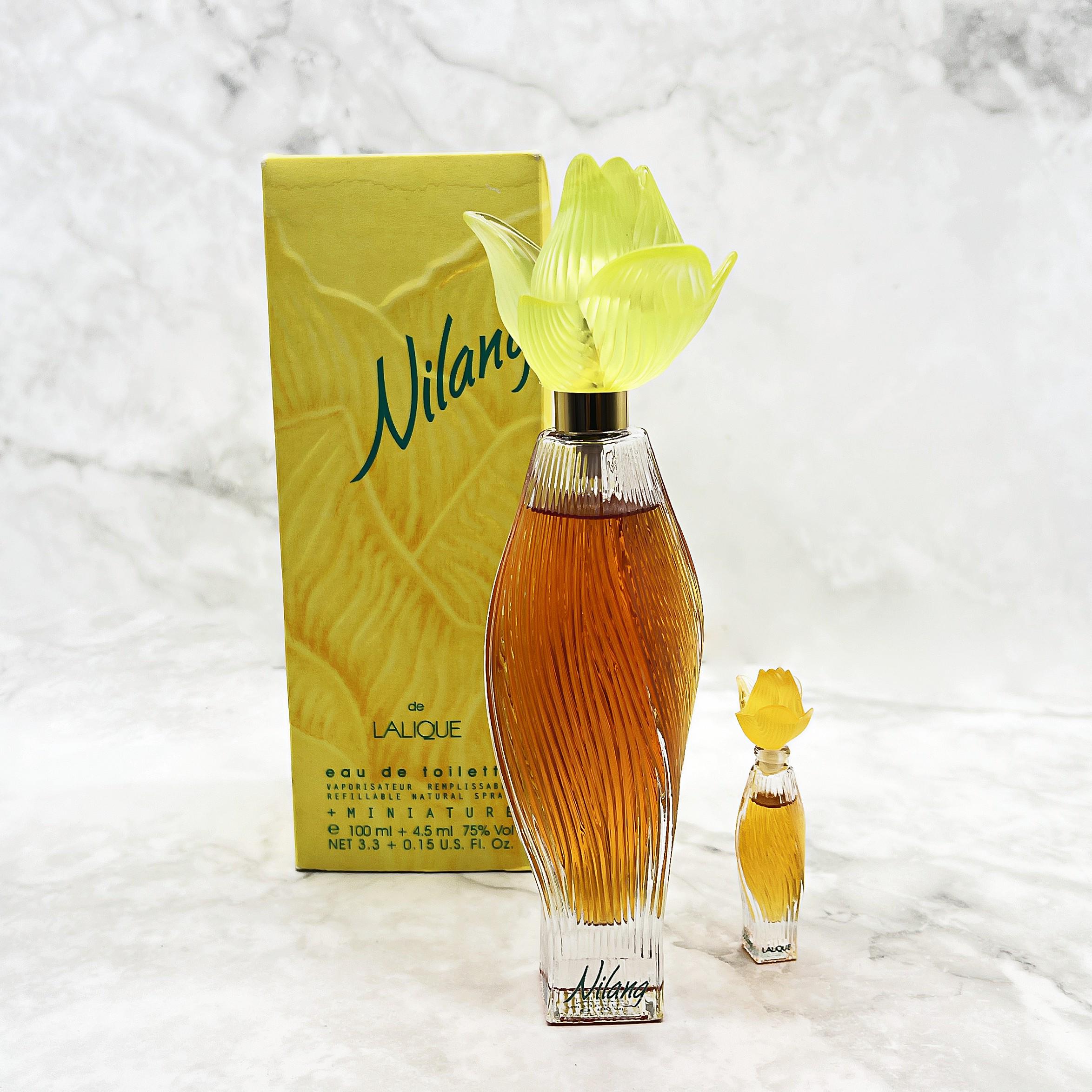 NINA ラリック　ニローン　オードトワレ　Nilang LALIQUE Nilang De Lalique (1995) EAU DE TOILETTE 100 Ml/3,4 Fl.oz
