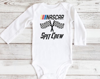 NASCAR Spit Crew Baby Bodysuit, Custom Children's Clothing