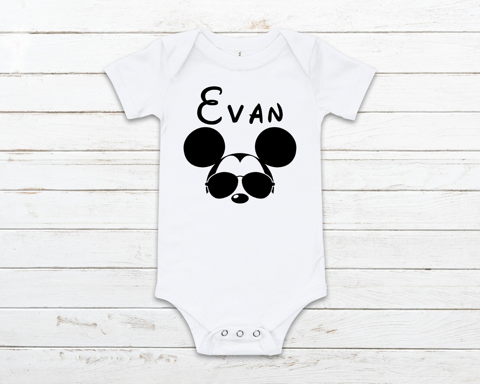 Mickey Mouse Onesie Disney Onesie Custom Onesie Shower Gift | Etsy